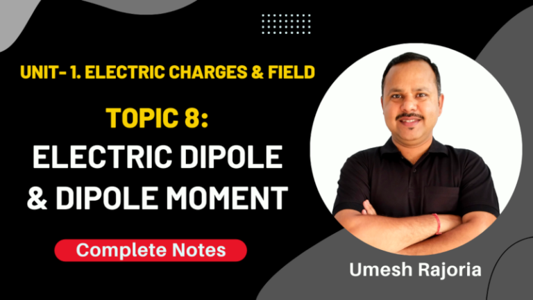 Electric Dipole | Electric Dipole Moment | class 12 Physics