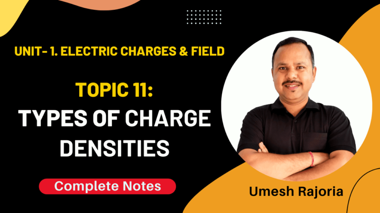 Point Charge | Charge Densities | class 12 Physics