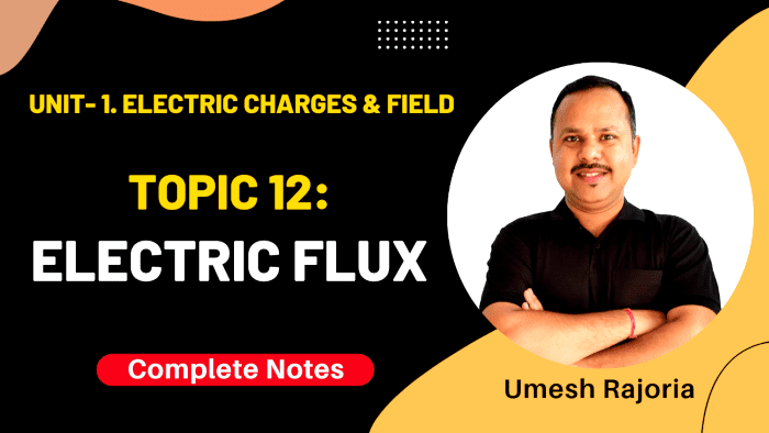 Electric Flux | Class 12 Physics