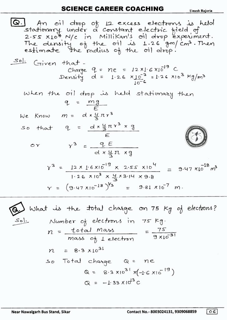 Electric charge
Electric charge properties
Positive charge
Negative charge
Conservation of charge
Coulomb's Law
Electric attraction
Electric repulsion
Electrostatics
Elementary charge
Induction
Electrostatic discharge
Electric circuits
Electrical appliances
Van de Graaff generator
Electrostatic precipitators
Lightning rods
Capacitors
Electric currents
Static electricity